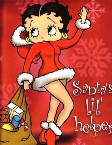 30 Return Address Labels Betty Boop Christmas Buy 3 get 1 free (bb25)