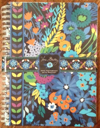 Vera bradley notebook with pocket, midnight blues for sale