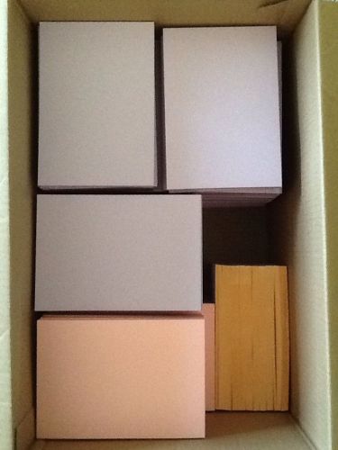 LOT of 100 BLANK/COLORFUL NOTEPADS PROFESSIONALLY MADE