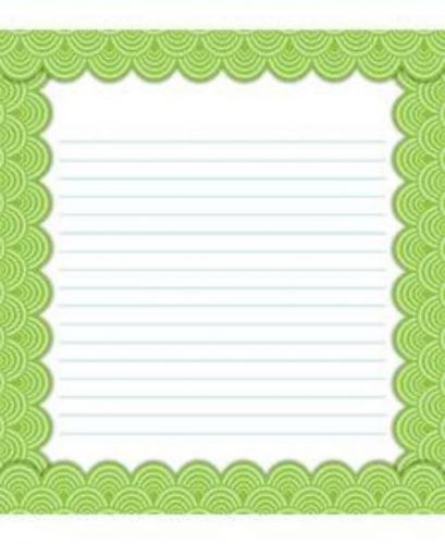 Carson Dellosa Lemon Lime Notes Notepad