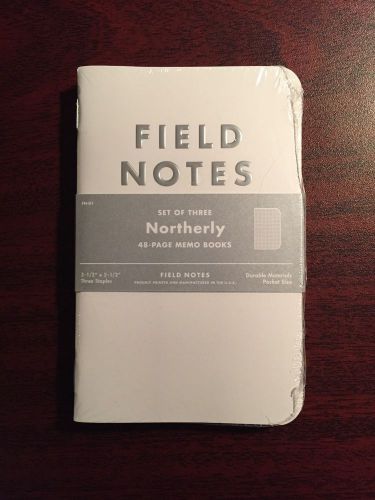 Field Notes Brand Northerly COLORS Edition Sealed 3-Pack of Memo Books SOLD OUT