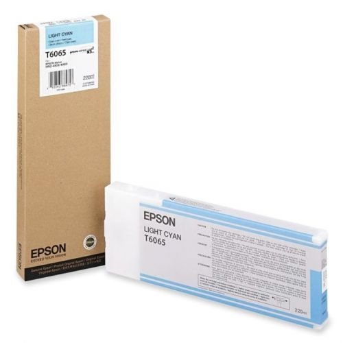 EPSON - ACCESSORIES T606500 LIGHT CYAN INK CARTRIDGE 220ML
