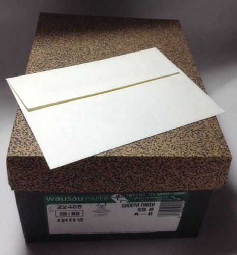 Wausau Royal Resources Natural Smooth Finish Envelopes A-6 Sub 80 250 4.75 x 6.5