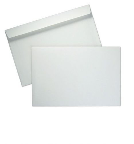 100 pack - 6 x 9 Catalog Envelopes-28 lb  White Wove Open End Mailing Envelopes