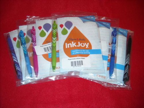 Lot of 6 Assorted Paper Mate InkJoy – 300RT Retro Wraps Ball Point Pens (PM-01)