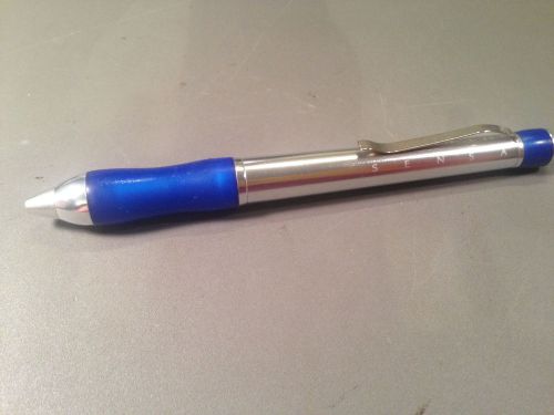 Sensa Blue and Silver Capless Roller Ball Point Pen