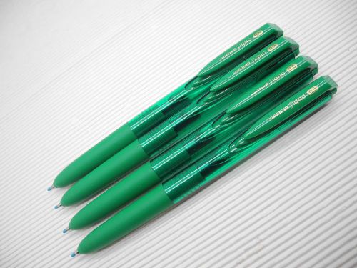 4pcs new uni-ball signo umn-155mm 0.5mm roller ball pen green(japan) for sale