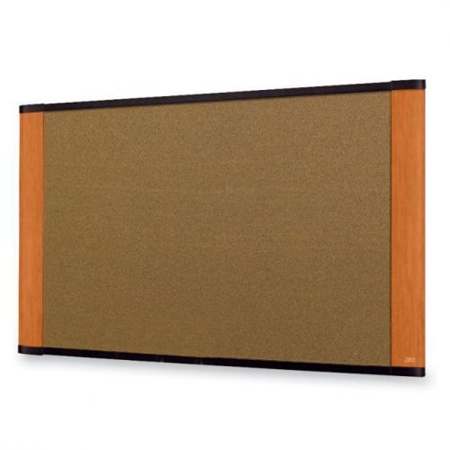 3m wide-screen style cork bulletin board - mmmc7248lc for sale