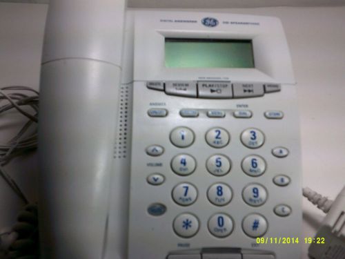 GE Digital Answering, CID, Speaker Phone Model 29897GE2-A