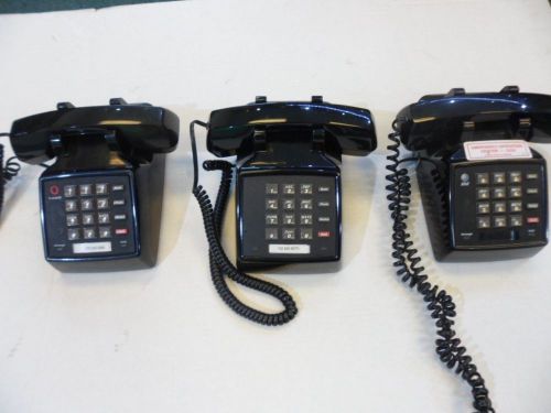LOT OF 3 Lucent Avaya Att Business Phones 2500ymgm Touch Tone Telephone Black