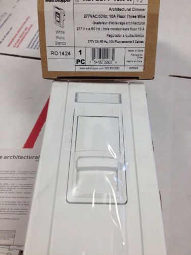 New watt stopper fluorescent architectural dimmer adfe 277-10a-w 10 amp-whit for sale