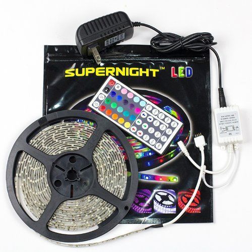 Supernight 5m/16.4 ft smd 3528 rgb 300 led color changing kit with flexible new for sale