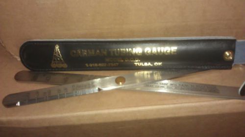 New with leather carrying case Carman Tubing Gauge Model D.C.D. Carman Guage