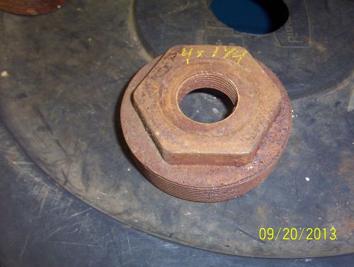 CAST IRON PIPE FITTINGS/4&#034; X 1 1/4&#034; REDUCER