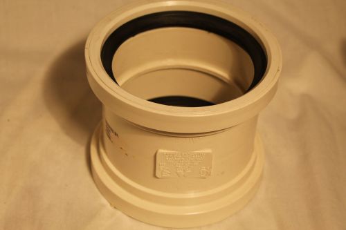 4 inch gasketed sewer coupling - PVC NEW from Lowes FREE SHIPPING