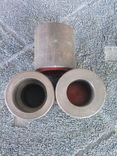 Lot of (3) 3/4 x 1/2  reducer coupling 3000# socket weld for sale