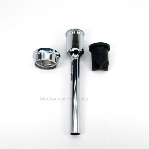 Moen 104530 3/4&#034; brass urinal flush tube in chrome c/w vacuum breaker for sale