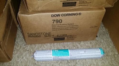 Dow corning 790 sandstone silicone building sealant- sausage 7/24/15 (16pc case) for sale