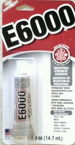 Eclectic E6000 Multi-Purpose Adhesive-0.5 Oz. [Kitchen]