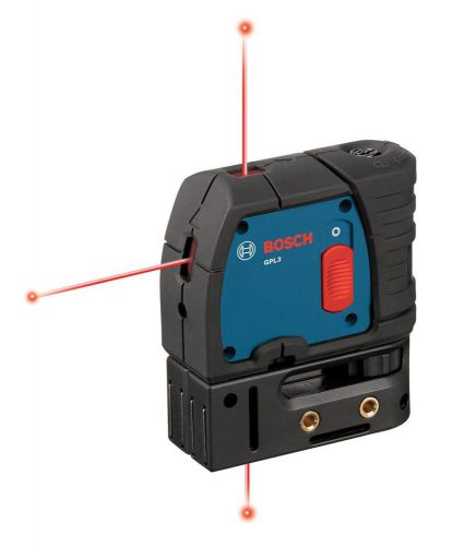 NEW!!! BOSCH GPL3 3-POINT ALIGNMENT SELF-LEVELING LASER 100FT. (30M)