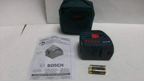Bosch Self-Leveling Cross-Line Laser GLL2-10