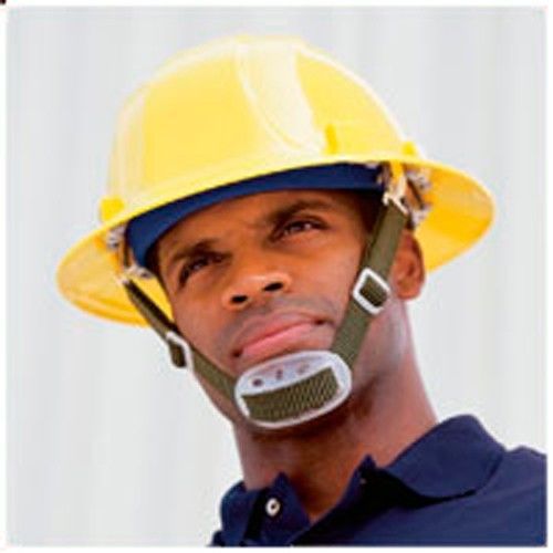 Black Chin Strap with Chin Guard for hard hats hardhat hard hat helmet