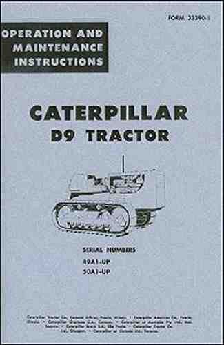 Caterpillar d9 tractor operation &amp; maintenance instructions 1960 - reprint for sale