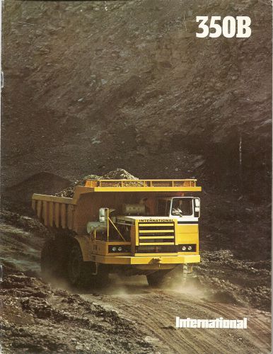 Equipment Brochure - International - IH 350B - Hauler Dump Truck - 1979 (EB850)