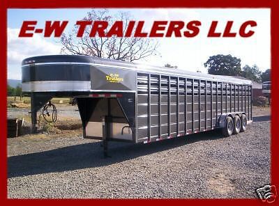 New 2015 delta stock and cattle trailer--32&#039; -gooseneck for sale