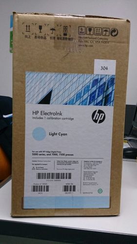 HP Indigo ELECTROINK Light Cyan Q4045A 4 Cans for series press 3000 / 5000