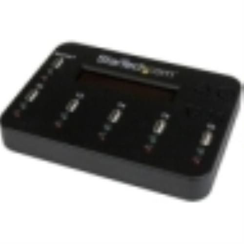 StarTech.com Standalone 1:5 USB Flash Drive Duplicator and Eraser USBDUP15