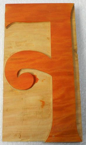 Letterpress Letter &#034;F&#034; Wood Type Printers Block Typography Collection.B892
