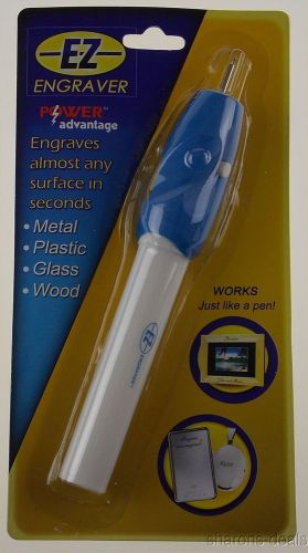 EZ Engraver Pen Power Advantage Metal Plastic Glass Wood Electronics Leather NEW