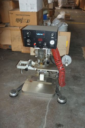 Wagner pb3 hot stamp foil press stamping machine price reduced for sale