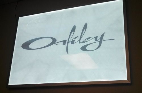 Oakley Poster Light box Display LED Backlit snap Frame for 27 x 41