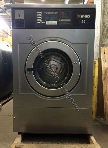 IPSO Washer 55Lb IWF055 165G-Force 220V 1/3Ph Coin Fully Reconditioned