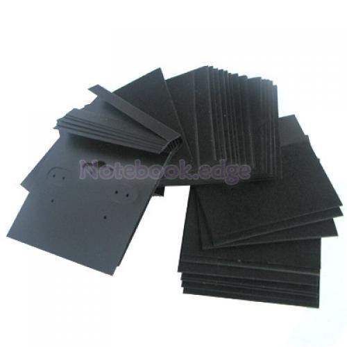 200pcs black earring jewelry display hang hanging cards 2&#034; x 2&#034; retail shop for sale