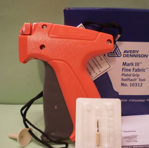 Avery dennison fine tagging gun with 1000 barbs mark iii tag tagger craft for sale