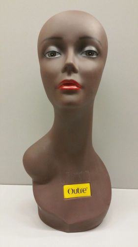 USED MANNEQUIN HEAD WIG HAT DISPLAY HOLDER BUST #3