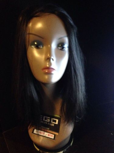 Head Bust Mannequin DISPLAY with Hair * WIG head bust prop * Ethnic Beauty dark