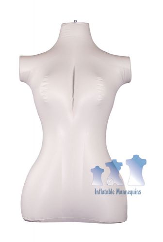 Inflatable Mannequin, Female Torso, Mid-Size Ivory