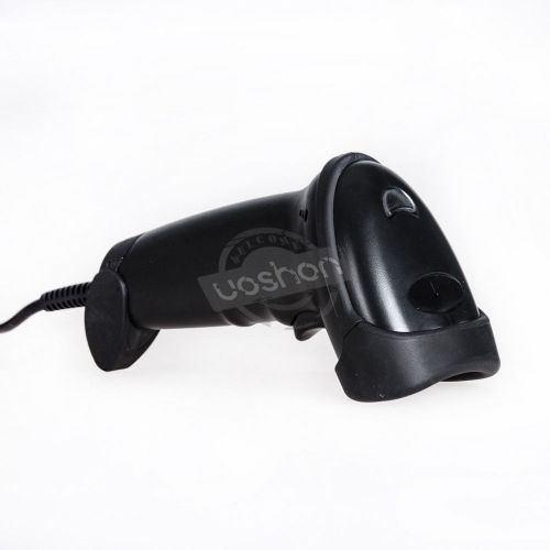 Black Laser Barcode Automatic Bar Code Reader Handheld Portable USB Port Scanner