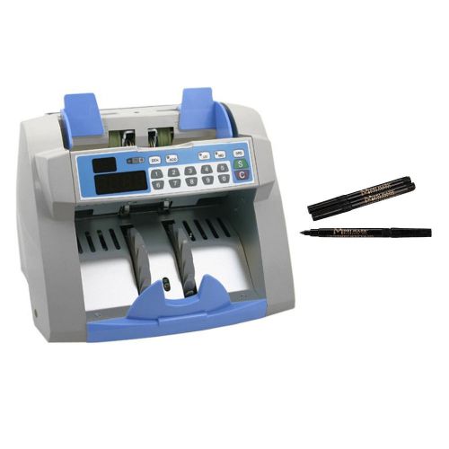 Cassida 85um ultra heavy duty currency counter + counterfeit detector pen s15969 for sale