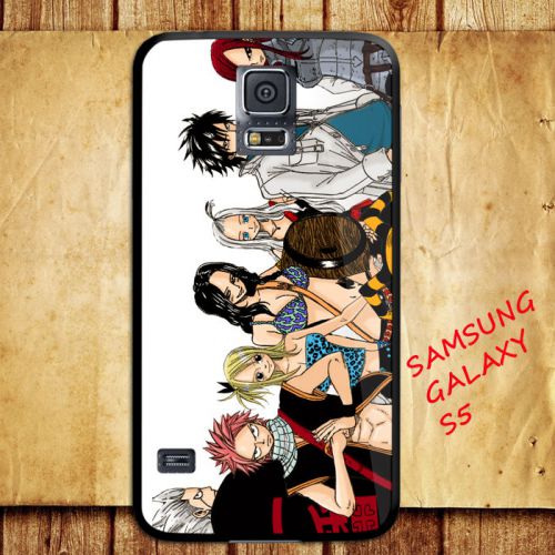 iPhone and Samsung Galaxy - Fairy Tail Anime Manga Cartoon Series - Case