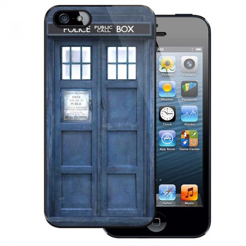 Tardis Doctor Dr Who Police Box iPhone 4 4S 5 5S 5C 6 6Plus Samsung S4 S5 Case