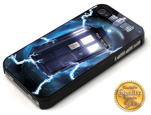 Vintage Tardis Dr Who Police Box For iPhone 4/4s/5/5s/5c/6 Hard Case Cover