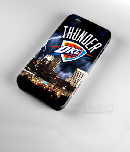 New Design Oklahoma City Thunder OKC Logo iPhone 3D Case Cover