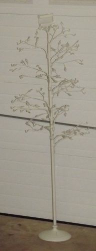 TALL RETAIL DISPLAY  TREE STAND HEAVY... BRANCHES ARE REMOVABLE (IRON)