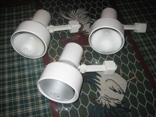 Set of Three Halo-2 Track Lights L-730X - Used in good condition