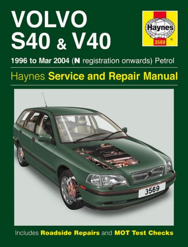 3569 Haynes Volvo V40 Petrol (96 - Mar 04) N-04 reg Workshop Manual